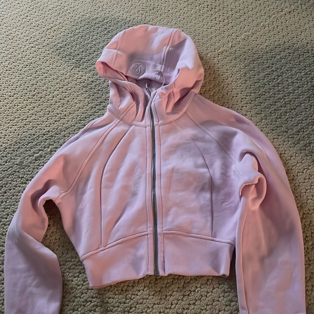 Lululemon Cropped Casual Full-Zip Scuba
